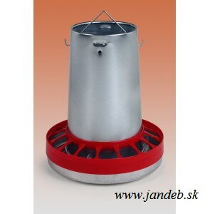 Krmítko závesné plechové - 10kg