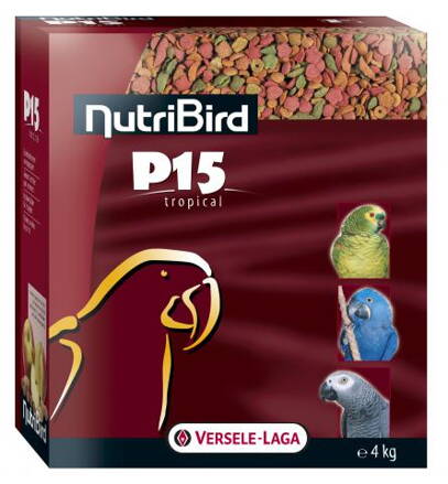 Granule pre veľké papagáje P15 tropical 4kg