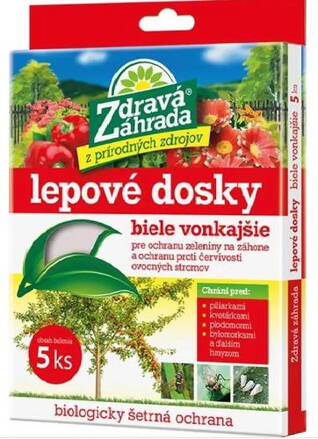 Lepové dosky biele vonkajšie