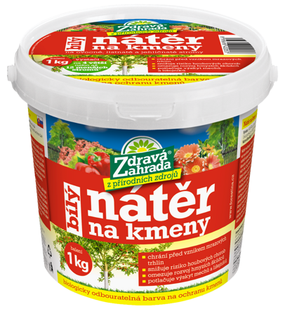 Náter na kmen - biely