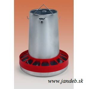Krmítko závesné plechové - 10kg