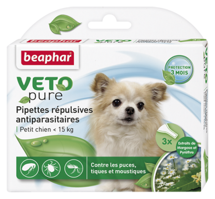Beaphar Bio Spot On Small Dog – pipetky proti parazitom pre malé plemená <15 kg