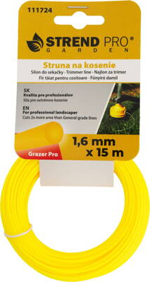 Silon Grazer Pro Kruh 1,6 mm, 15 m, O