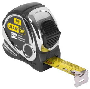 Meter GIANT CR-G44, 3 m, 16 mm, Chrome/Nylon, Class II