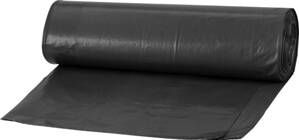 Vrecia ROLO LDPE 070x110x0,100 cm, čierne, 15 ks, 120 lit.