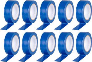 Páska Strend Pro, 19 mm, L-10 m, max. 80°C, 600V, modrá, izolačná, lepiaca, PVC, bal. 10 ks