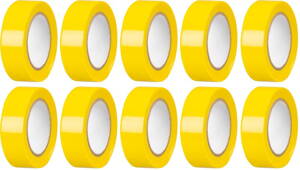 Páska Strend Pro, 19 mm, L-10 m, max. 80°C, 600V, žltá, izolačná, lepiaca, PVC, bal. 10 ks