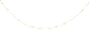 Reťaz MagicHome Vianoce, hviezdy, PVC, 15xLED teplá biela, 1.4 m + 0.3 m, 2xAA