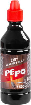 Olej PE-PO®, lampový, číry, 500 ml