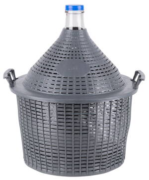 Demizon Cada Inco 25 lit, sklo/plast, 520x415/330 mm