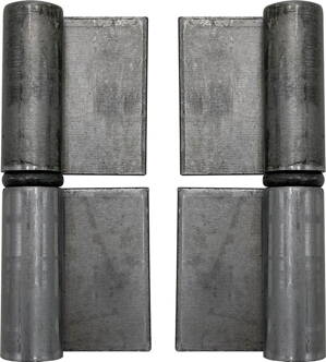 Záves dverový T00341, 080 mm, oceľový, bal. 2 ks
