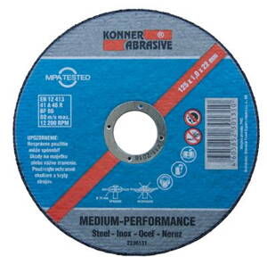 Kotuc KONER D603 115x1,0x22 mm, Metal