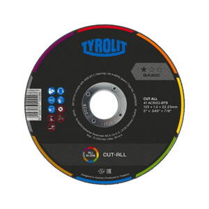 Kotuc Tyrolit 125x1,6mm, 41C, AC46Q-BFB, Universal, CUT-ALL, Basic *