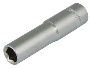 Hlavica whirlpower® 16121-12, 06.0 mm, 1/4", Cr-V, 6point, predĺžená