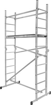 Lešenie s plošinou Strend Pro Scalar, hliníkové, 2x5, max. 150 kg