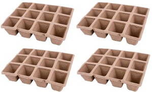Sadbovac Herrison P1002, papierový, 12 priesad, 21x17x4,5 cm, 1bal. 2 ks