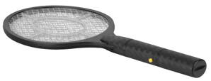 Lapac hmyzu Strend Pro, elektricky, raketa, cierny, 47x18cm