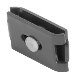 Konektor EUROSTANDARD, na panel, antracit, bal. 10ks