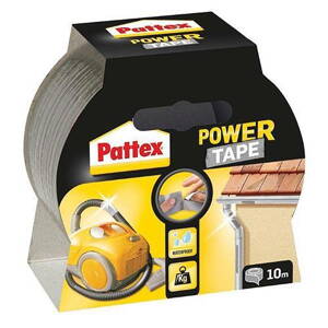 Paska Pattex® Power Tape, 50 mm, L-10 m, strieborná
