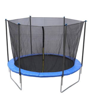 Trampolina Skipjump XS08, 240 cm, sieť, rebrík, Kidsafe