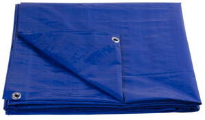Plachta Tarpaulin Standard 06x10, prekrývacia, 80 g/m2, modrá