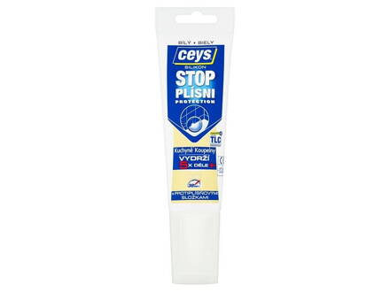 Silikón Ceys Stop plesniam, biely, tuba 125 ml