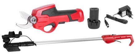 SET Noznice STREND PRO GARDEN 7,2V + Teleskopicka tyc