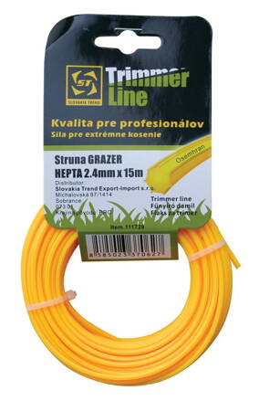 Silon Grazer Pro Hepta 3,0 mm, 15 m, Hex