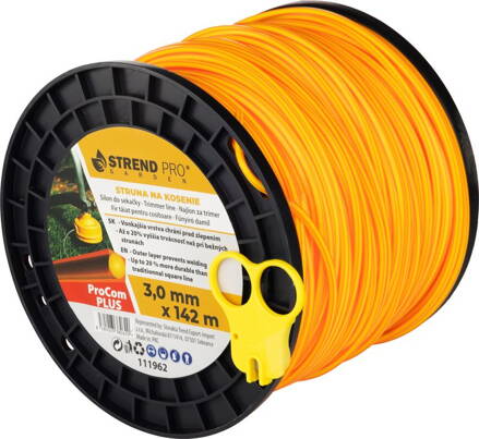 Silon ProCom 3,0 mm, hranatý, Spool 142 m Silon ProCom 3,0 mm, hranatý, Spool 142 m