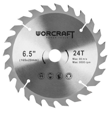 Kotúč Worcraft CCS-S20Li, 165 mm