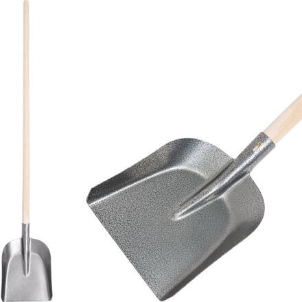 Lopata S504-2.WH Universal, 280x235mm, s násadou