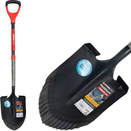 Rýľ Strend Pro Premium RedShark, špicatý, so sklolaminátovou násadou D 1150 mm