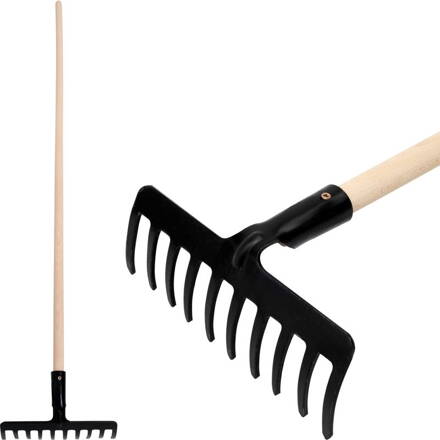 Hrable STREND PRO Premium R-606, 10 zubé, s násadou