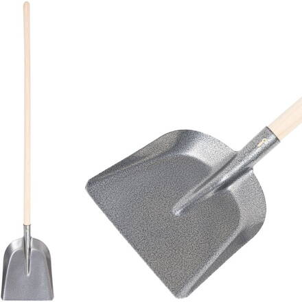 Lopata S504-1.WH Universal, 286x265 mm, s násadou