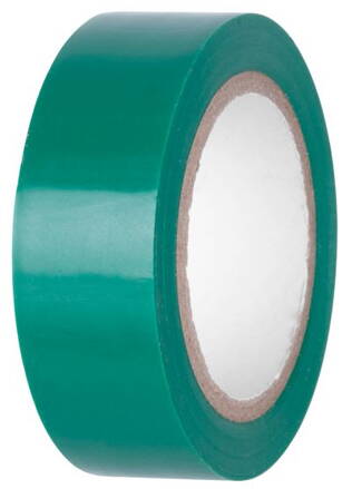Paska E130GRN, zelená, izolačná, 19 mm, L-10 m, PVC