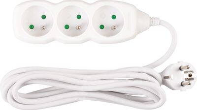 Kabel DG-F803B 03,00 m, 3 zásuvky