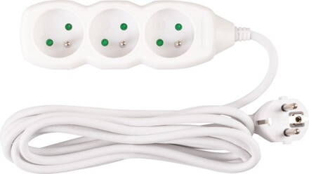 Kabel DG-F803B 03,00 m, 3 zásuvky