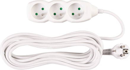 Kabel DG-F803B 05,00 m, 3 zásuvky