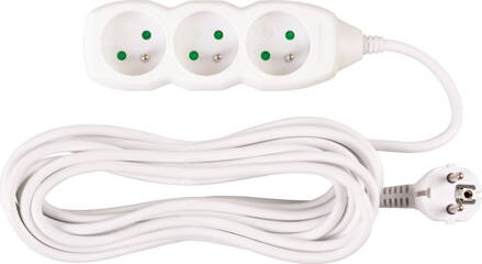 Kabel DG-F803B 07,00 m, 3 zásuvky