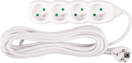 Kabel DG-F804B 05,00 m, 4 zásuvky