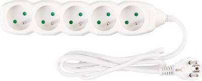 Kabel DG-F805B 01,50 m, 5 zásuviek