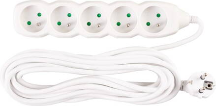 Kabel DG-F805B 07,00 m, 5 zásuviek