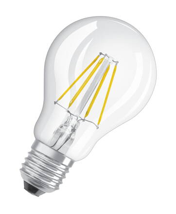 Ziarovka OSRAM® LED Value CLASSIC A FIL 40 non-dim, 4W/827 E27 2700 K