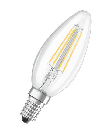 Ziarovka OSRAM® LED Value CLASSIC B FIL 40 non-dim, 4W/827 E14 2700 K