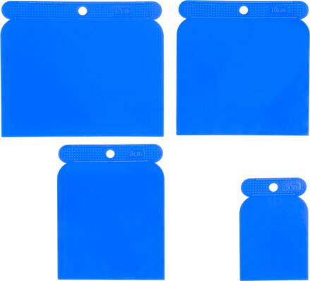 Sada stierok Strend Pro SS080 04 dielna, Plast, 50-80-100-120 mm