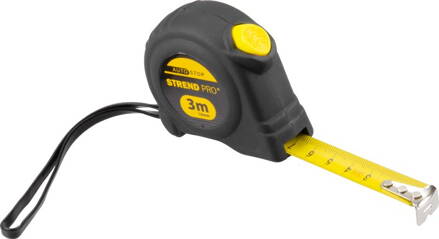 Meter WorkTiger 6K 03,0 m, 16 mm, stáčací, plastový