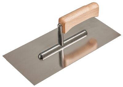 Hladítko Strend Pro Premium, drev. rúčka, 270x130 mm, nerez