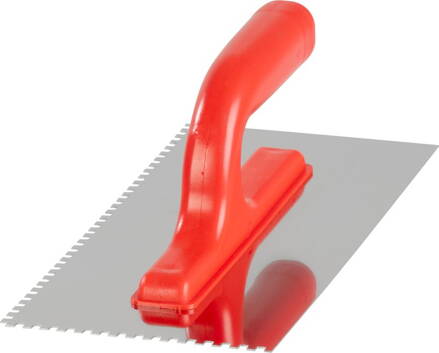 Hladítko Strend Pro Premium, plast. rúčka, 270x130 mm, e04 mm, nerez