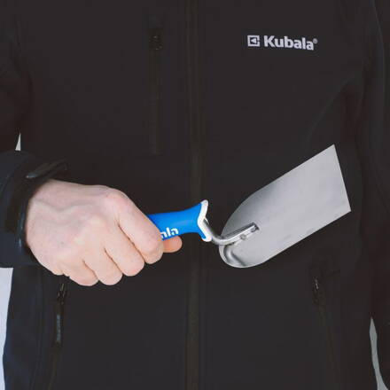 Lyžica šťukatérska Kubala G-25, plast, nerez, 100mm