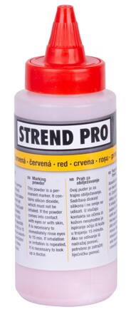 Puder Strend Pro CH305R, 150 g, značkovací, červený